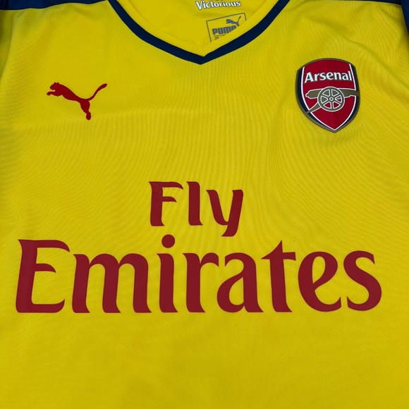 Ozil #11 Arsenal 2014/2015 Away ORIGINAL Puma VTG Rare Soccer Jersey (XXL) - Picture 8 of 9